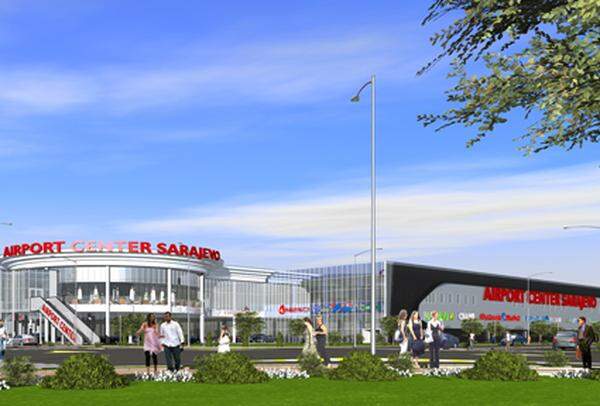 Das Airport Center Sarajevo (ACS), das direkt angrenzend an den Flughafen und vis à vis des ehemaligen Olympischen Dorfes in der Hauptstadt von Bosnien & Herzegowina gebaut werden wird, bekommt zusätzlich zu den 30.800 Quadratmetern vermietbarer Fläche noch ein 3.000 Quadratmeter großes Kinocenter mit sieben bis neun Sälen. 60 Prozent der Handelsflächen sind bereits vermietet, der Baubeginn des ACS ist für Anfang 2012 geplant, die Eröffnung für 2013.