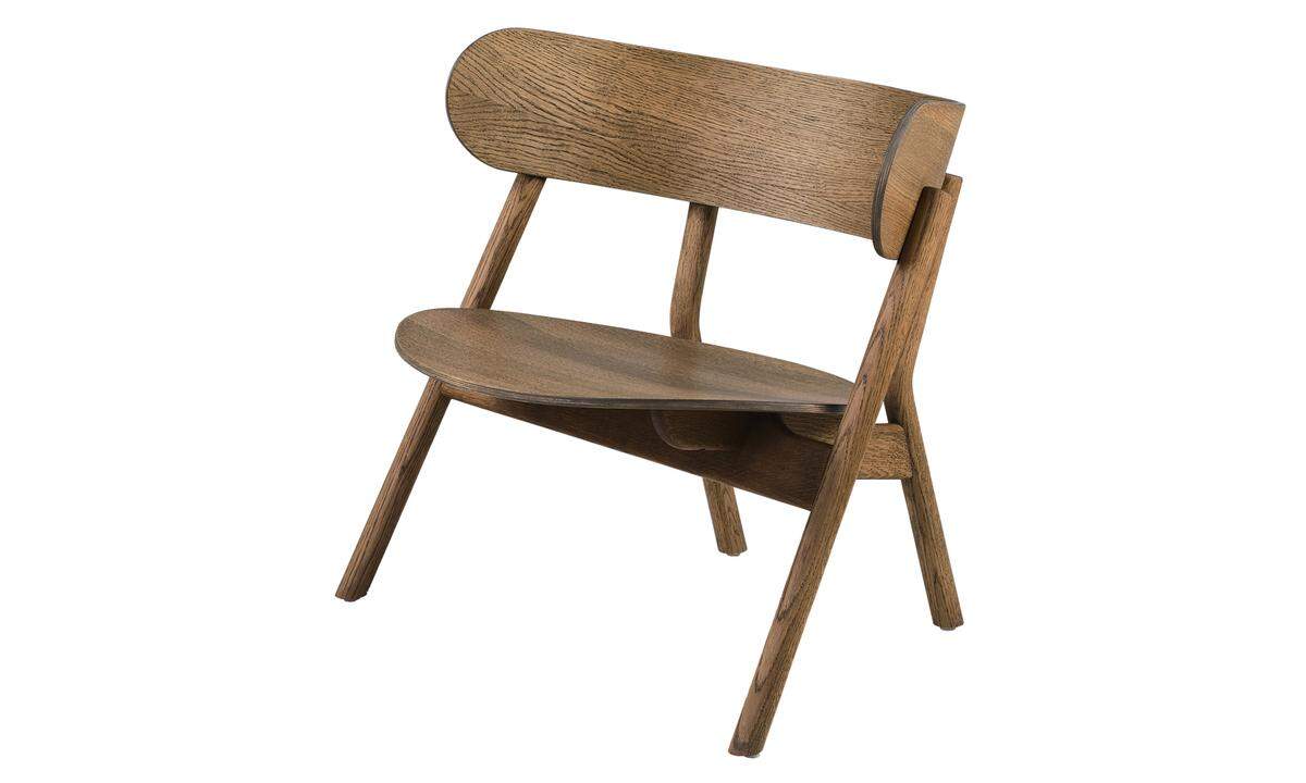 Vielseitig. Stuhl „Oaki“ aus naturbelassenem Eichenholz von Northern. Design: Stine As, ab 490 Euro, www.northern.no 