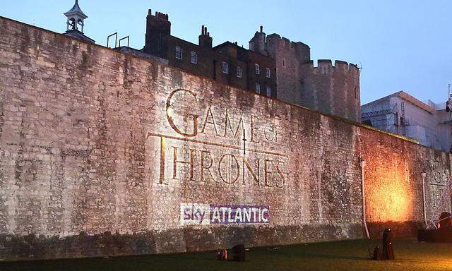 Vor passender Kulisse wurde die fönfte Staffel von Game of Thrones in London präsentiert.