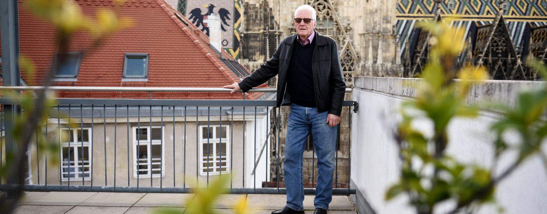 Erich Pencik besucht seit dem Tod seiner Frau im Februar 2018 eine Trauergruppe bei der Caritas Wien. Der 76-Jährige ist dort der einzige Mann.            