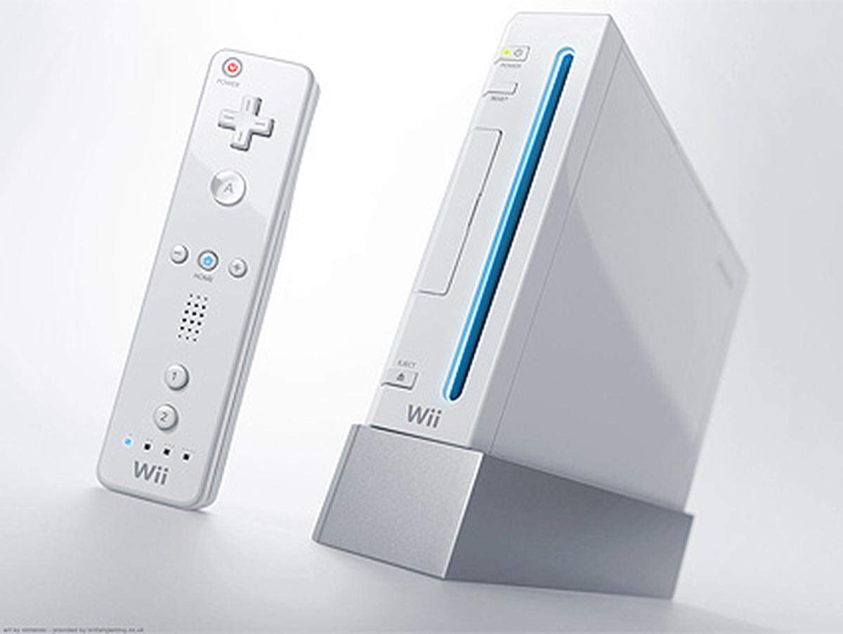 Nintendos letzte Spielkonsole setzt - im Gegensatz zur Konkurrenz nicht auf technische Superlative, sondern auf innovative Steuerung.  Das Besondere an Wii ist der neuartige Kontroller, der über Bewegungs- und Beschleunigungssensoren verfügt, über die die Spiele gesteuert werden.
