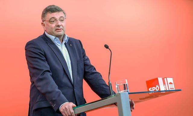SPÖ-Vizeklubchef Jörg Leichtfried attackiert die ÖVP.