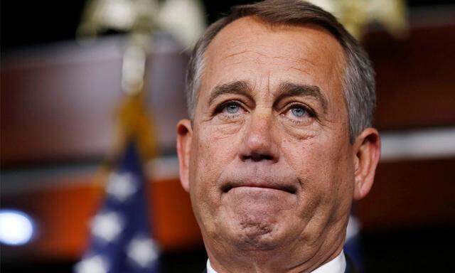 Republikanerführer John Boehner.