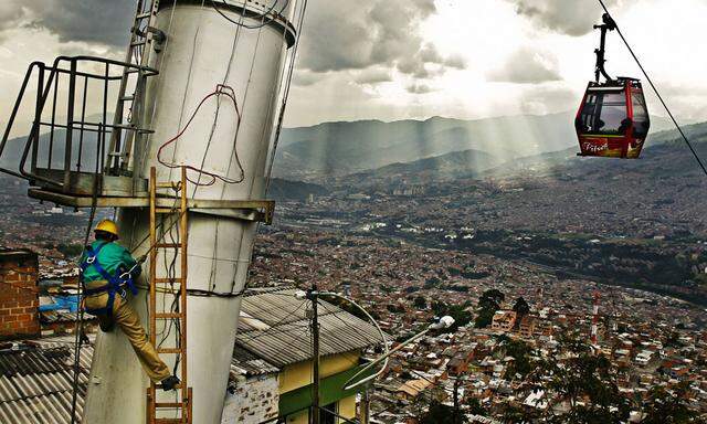 Medellín von oben