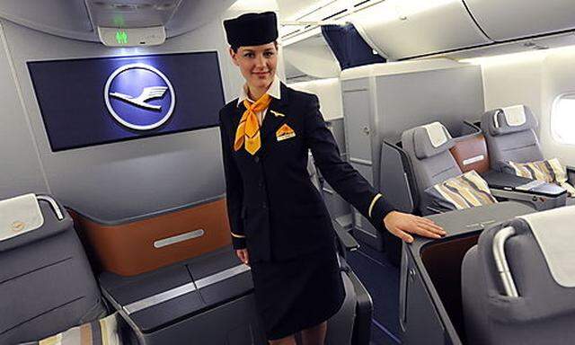 Lufthansa will mit neuer Business-Class mehr Geld verdienen