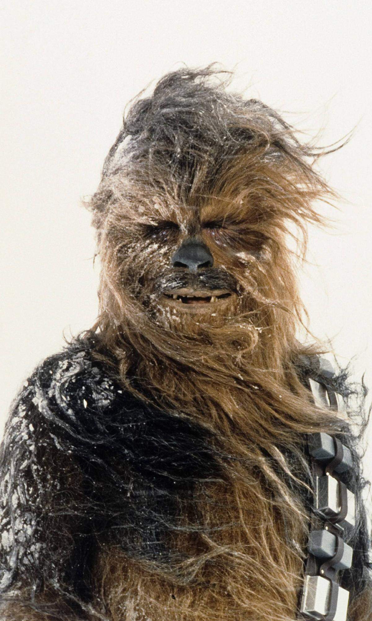Chewbacca ist eine der Figuren mit den meisten Auftritten in den "Star Wars"-Filmen: In der alten Trilogie aus den 1970er und 1980ern spielte er eine wichtige Rolle.