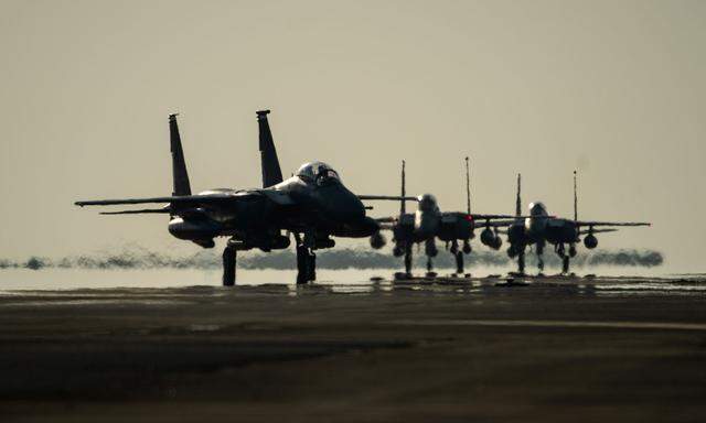 Symbolbild: F-15E Strike Eagles.