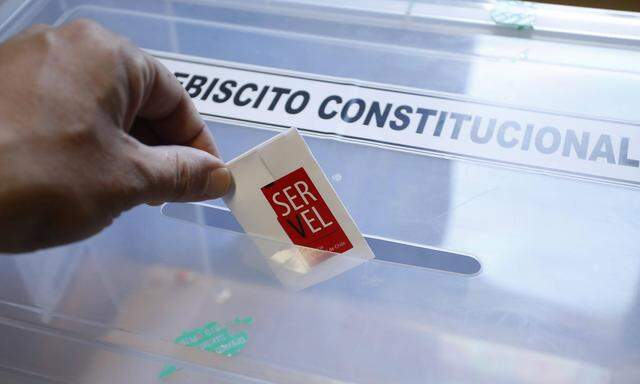 Plebiszit über die chilenische Verfassung. 