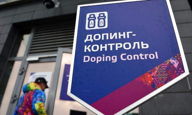 Dopingkontrolle bei Olympia in Sotschi