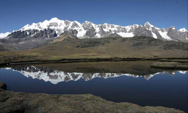 Die Seen am Fuße des Ausangate (6384 Meter) sind viel zu kalt zum Baden. 