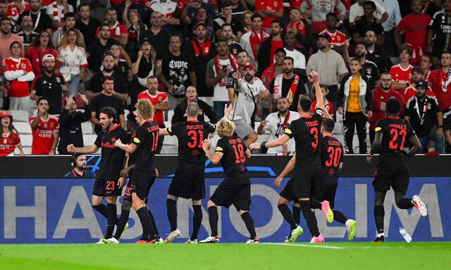 Das junge Erfolgsensemble von RB Salzburg.