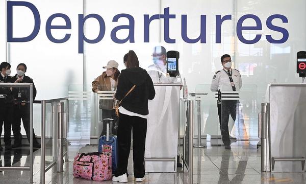 HONG KONG-CHINA-HEALTH-VIRUS-TRAVEL