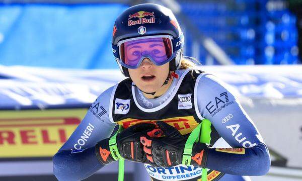 Italiens Ski-Ass Sofia Goggia stürzte im Training schwer.
