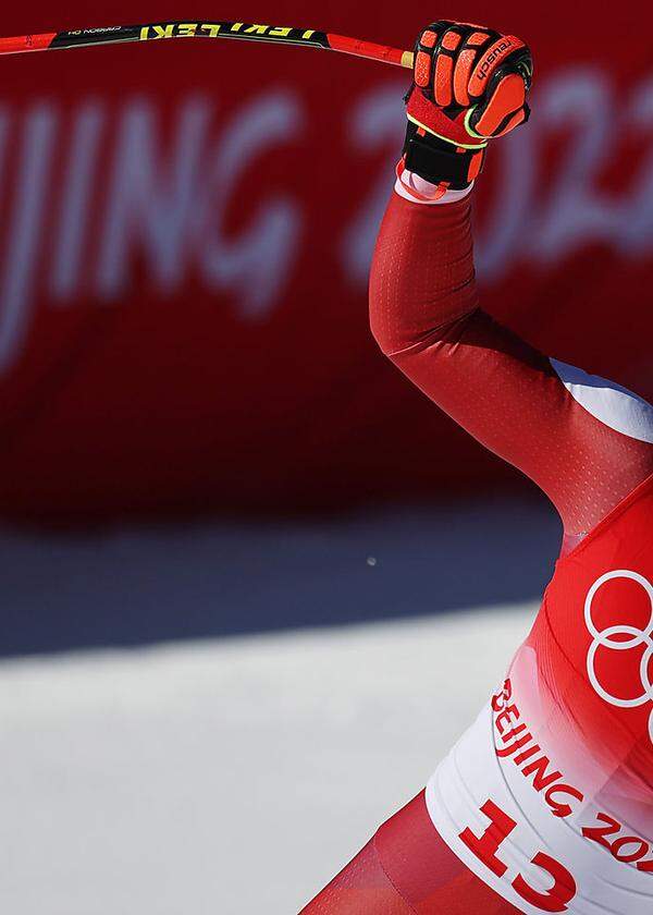Auf der größten Bühne lief Matthias Mayer zur Hochform ab: In Peking gewann er vergangenen Februar wie zuvor schon 2018 in Pyeongchang und 2014 in Stoschi Olympiagold.