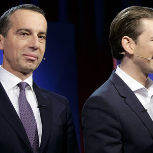 SPÖ-Chef Kern und ÖVP-Obmann Kurz