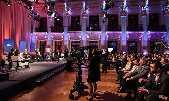 Wien Wahl 2015. Diskussion der Spitzenkandidaten