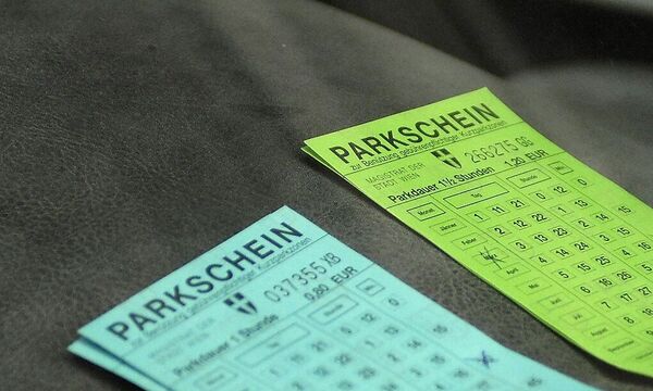 Archivbild: Parkscheine für die Wiener Kurzparkzonen
