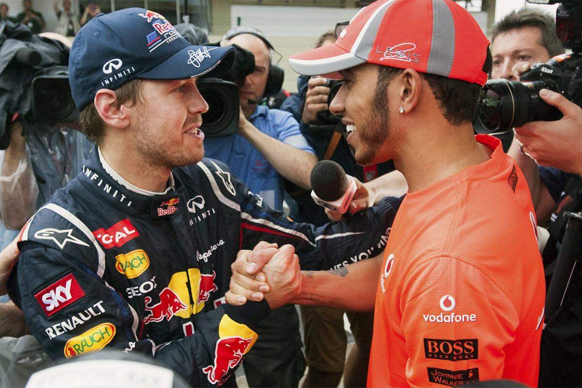 Auch Formel-1-Weltmeister Sebastian Vettel hat seinen Hauptwohnsitz in der Schweiz - ebenso wie sein Konkurrent, der Brite Lewis Hamilton.