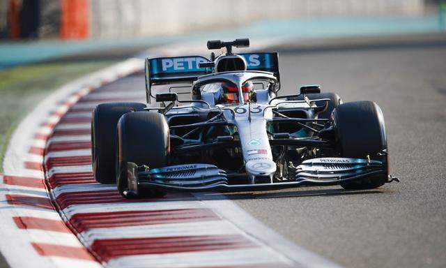 2019 Abu Dhabi December Testing YAS MARINA CIRCUIT, UNITED ARAB EMIRATES - DECEMBER 04: George Russell, Mercedes AMG F1