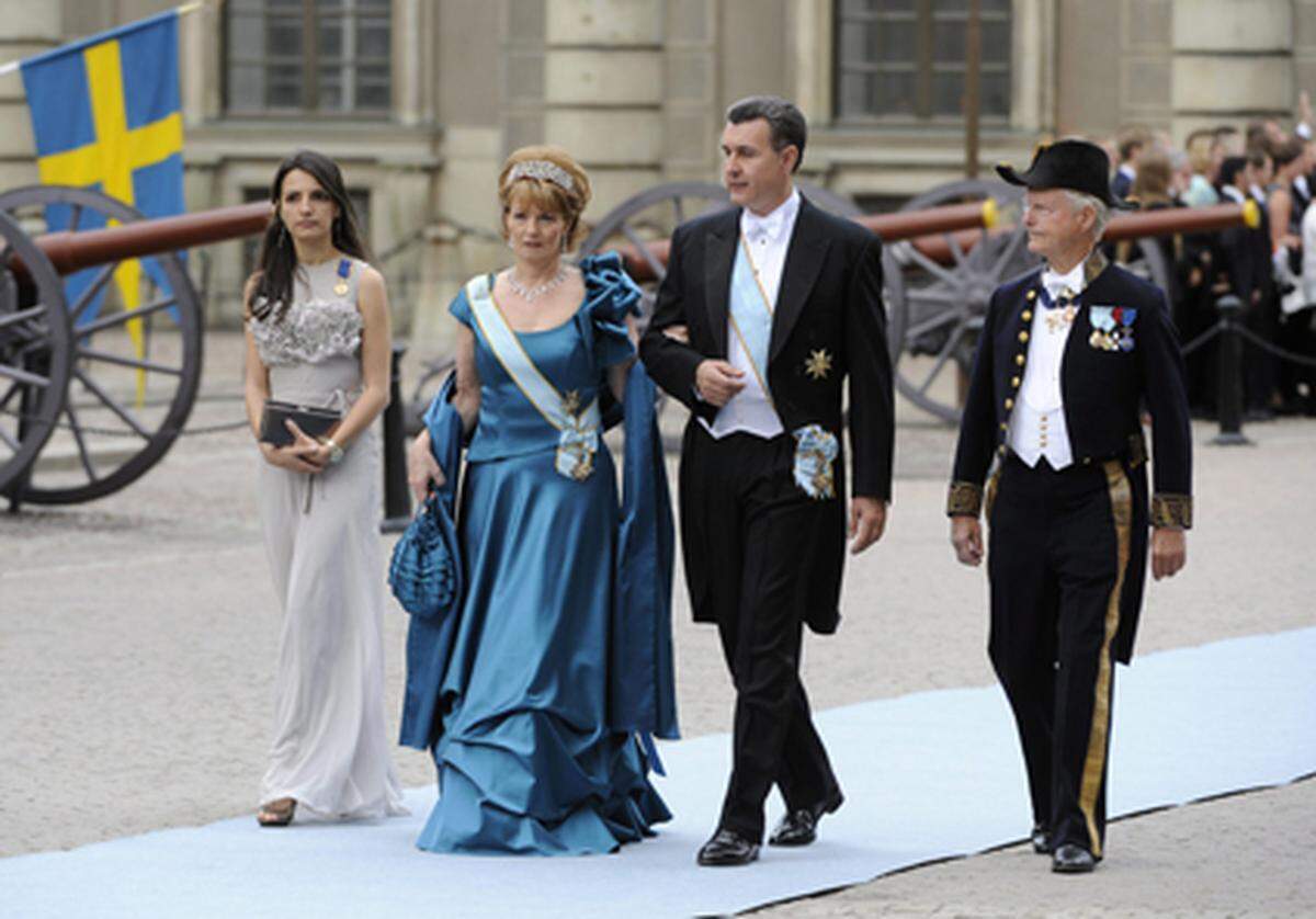 Kronprinzessin Margarita und Prinz Radu von Rumänien.