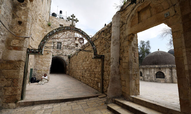 Jerusalems Altstadt bleibt am höchsten Feiertag der Christen leer. 