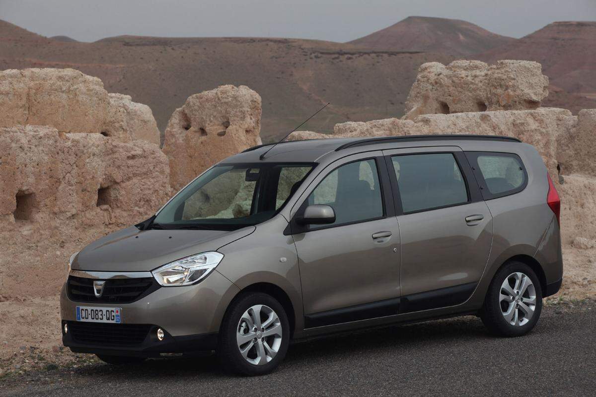 Den geringsten Wertverlust in Euro mit 4845 bei einem Neupreis von 9990 Euro hat der Dacia Lodgy SCe100.