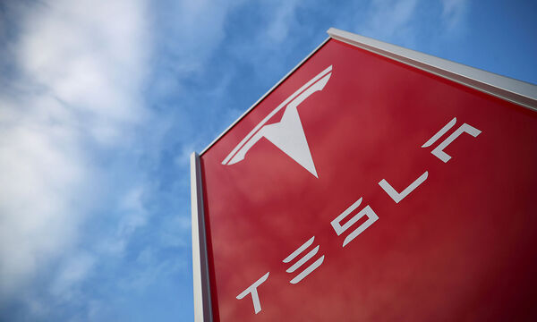 FILE PHOTO: A Tesla dealership is seen in West Drayton, just outside London