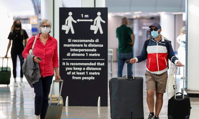 Fiumicino-Flughafen in Rom