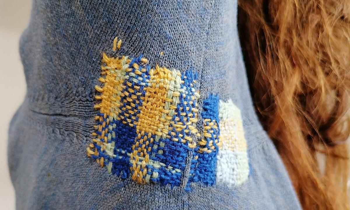 Visible Mending setzt ein visuelles Statement.