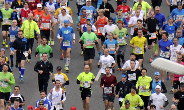 33.591 Läufer schafften es am Sonntag in Wien ins Ziel.