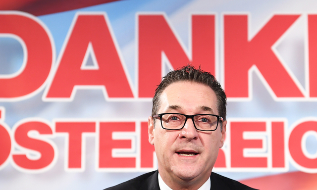 FPÖ-Chef Heinz-Christian Strache.