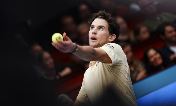 Dominic Thiem lieferte den Fans in der Wiener Stadthalle gegen Tommy Paul eine Show. „Es ist viel zu lang her.“