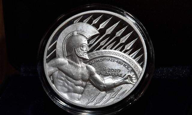 Griechenland ist zurück. König Leonidas auch – als Sammlermünze.