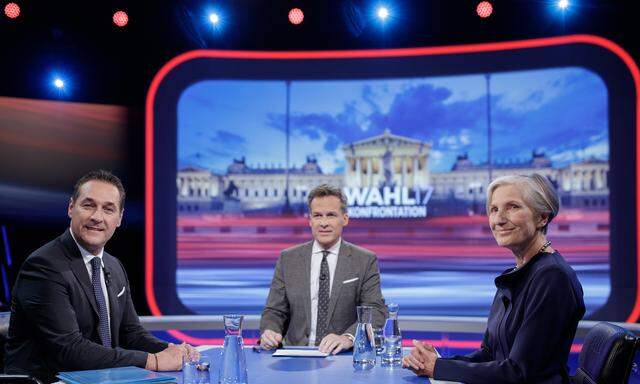 NR-WAHL: ORF-TV-DUELL DER SPITZENKANDIDATEN FP�-NEOS