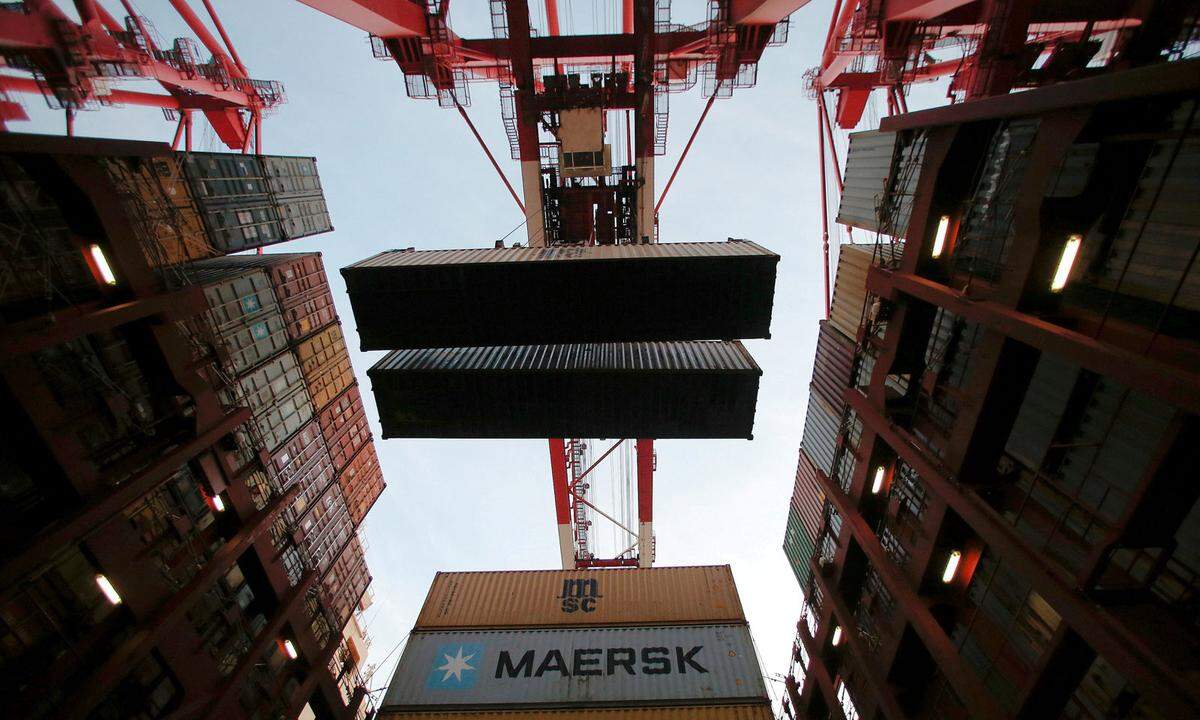 Die weltgrößte Containerreederei Maersk berichtet von „historisch hohen Containerfrachten“ (Archivbild).