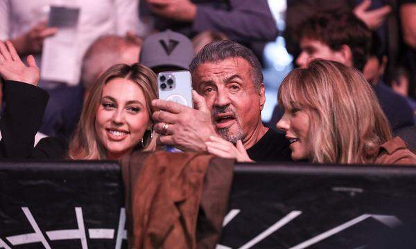 Sylvester Stallone mit seiner Frau Jennifer Flavin und Tochter Sophia.
