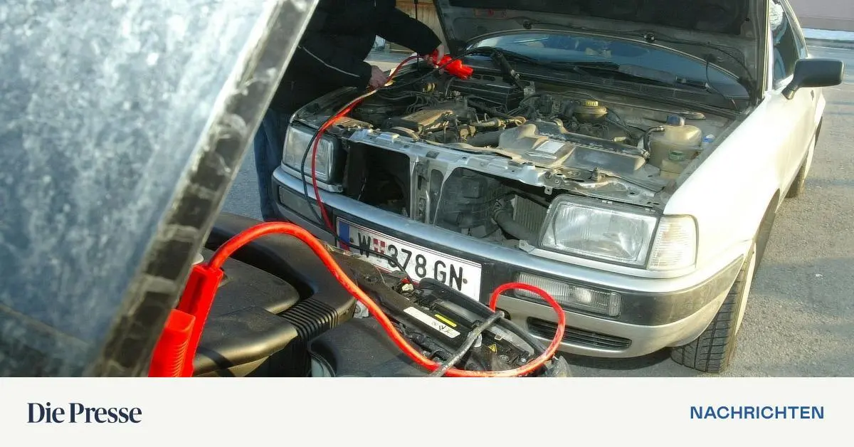 Starthilfe So springt das Auto wieder an