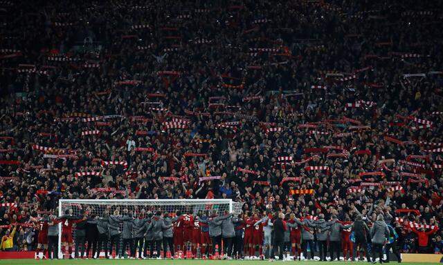 Liverpools Heimstätte im Freudentaumel: „Anfield hat Barça hinuntergeschluckt.“