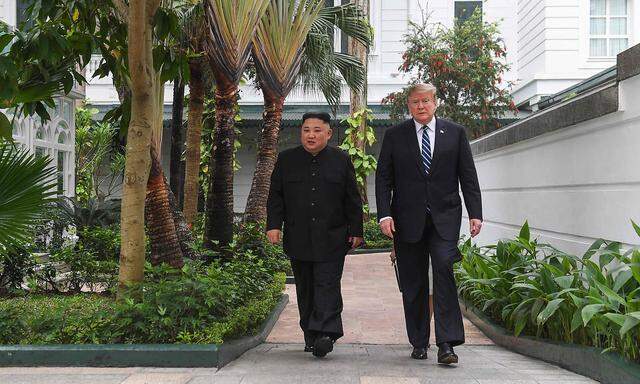 Kim Jong-un und Donald Trump