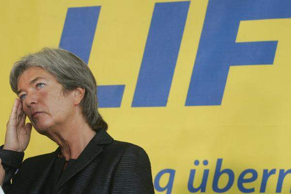 Die Urmutter aller FPÖ-Abspaltungen. Heide Schmidt eröffnete den Reigen freiheitlicher Abspaltungen und gründete 1993 das Liberale Forum LIF.