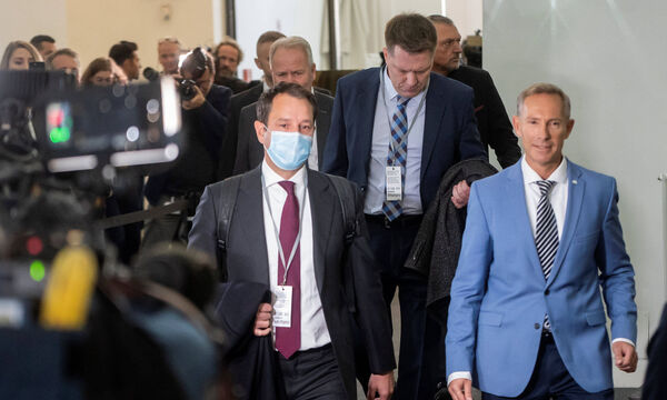 Thomas Schmid auf dem Weg in den U-Ausschuss