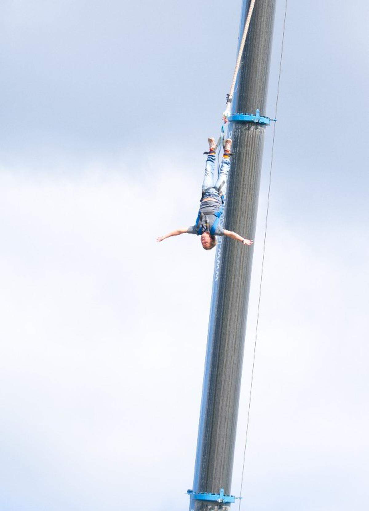 Wem Bungee-Jumping zu aufregend war, ...