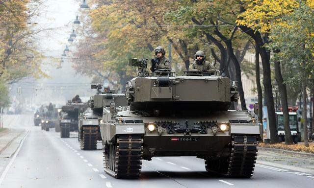 Über 48 Panzer verfügt das Bundesheer heute noch – damit lässt sich das Heeresbudget nicht sanieren.