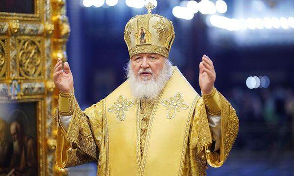 Kyrill I. ist das Oberhaupt der russisch-orthodoxen Kirche.
