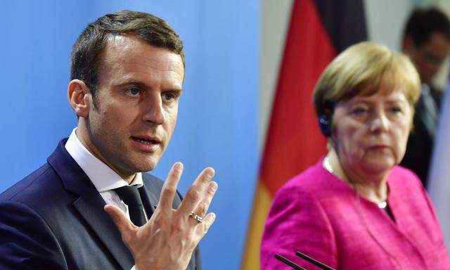 Emmanuel Macron plädiert für eine neue "Allianz des Vertrauens" mit Deutschland