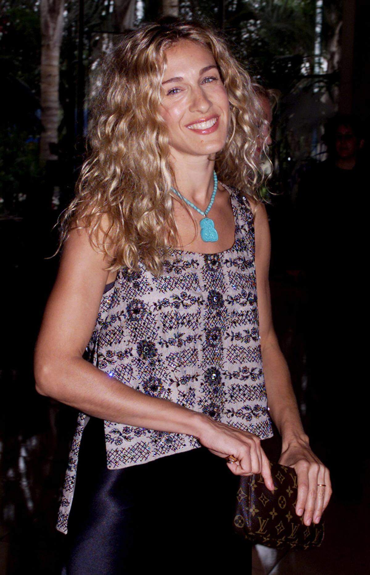 Ihre lockige Mähne setzte Sarah Jessica Parker schon 1999 gerne in "Sex and the City" in Szene.