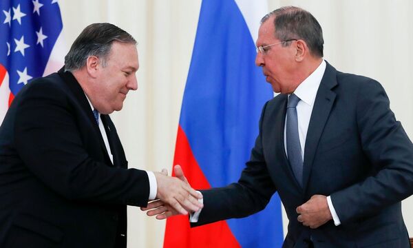 Pompeo und Lawrow in Sotschi