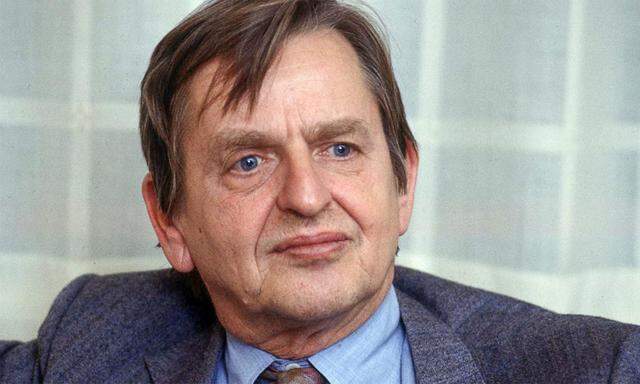 Der 1986 ermordete Olof Palme.