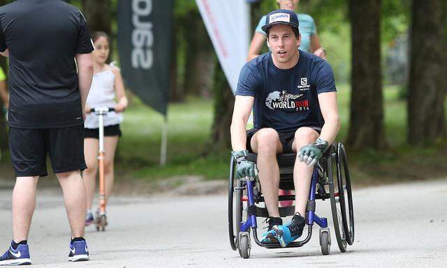 Lukas Müller beim Wings-for-Life-Run 2018