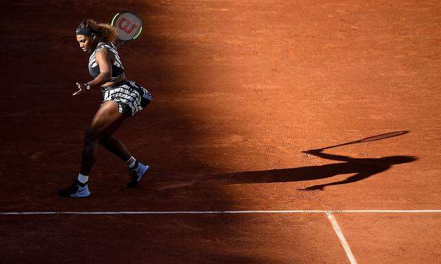Serena Williams bei den French Open im Juni